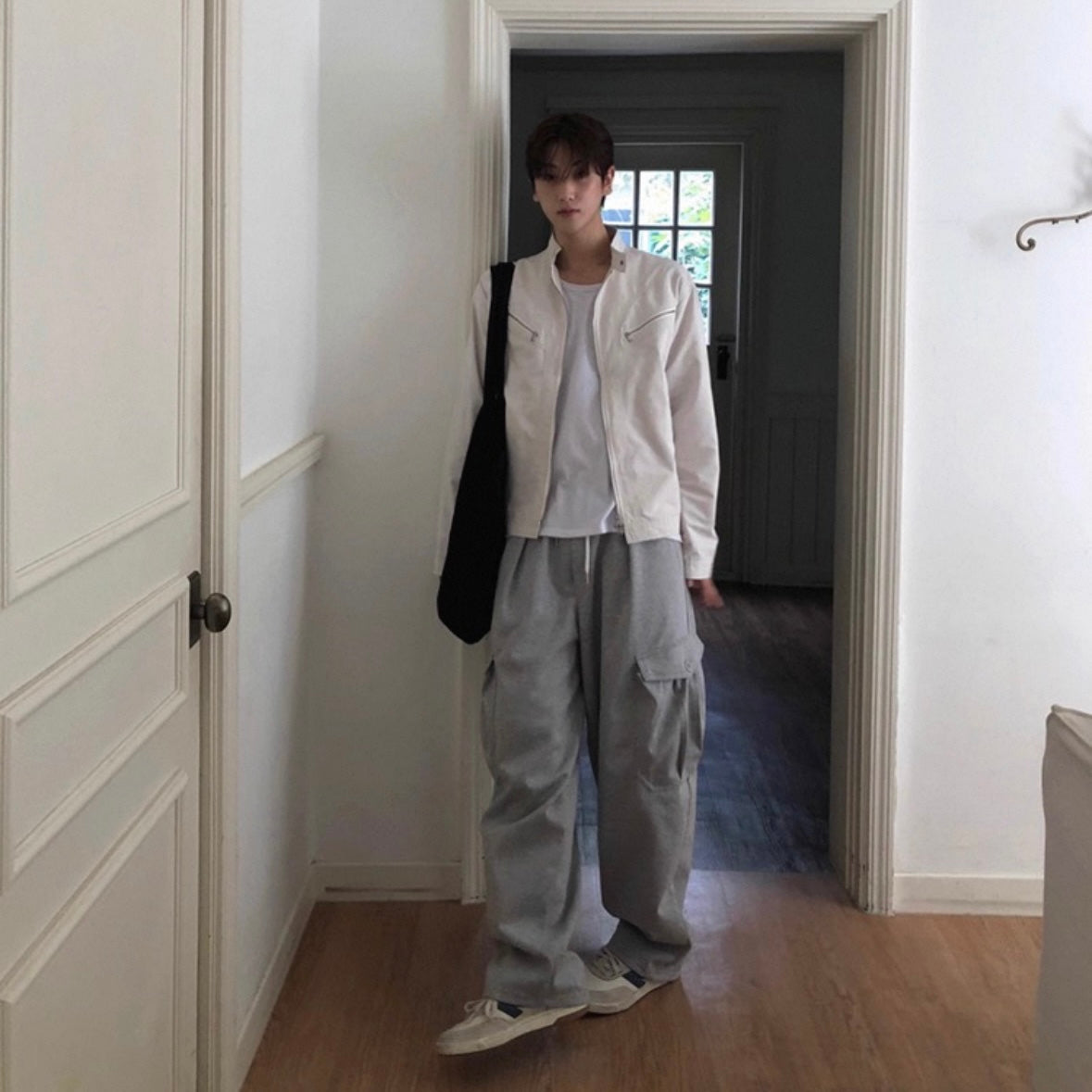 Casual Wide-Leg Pants