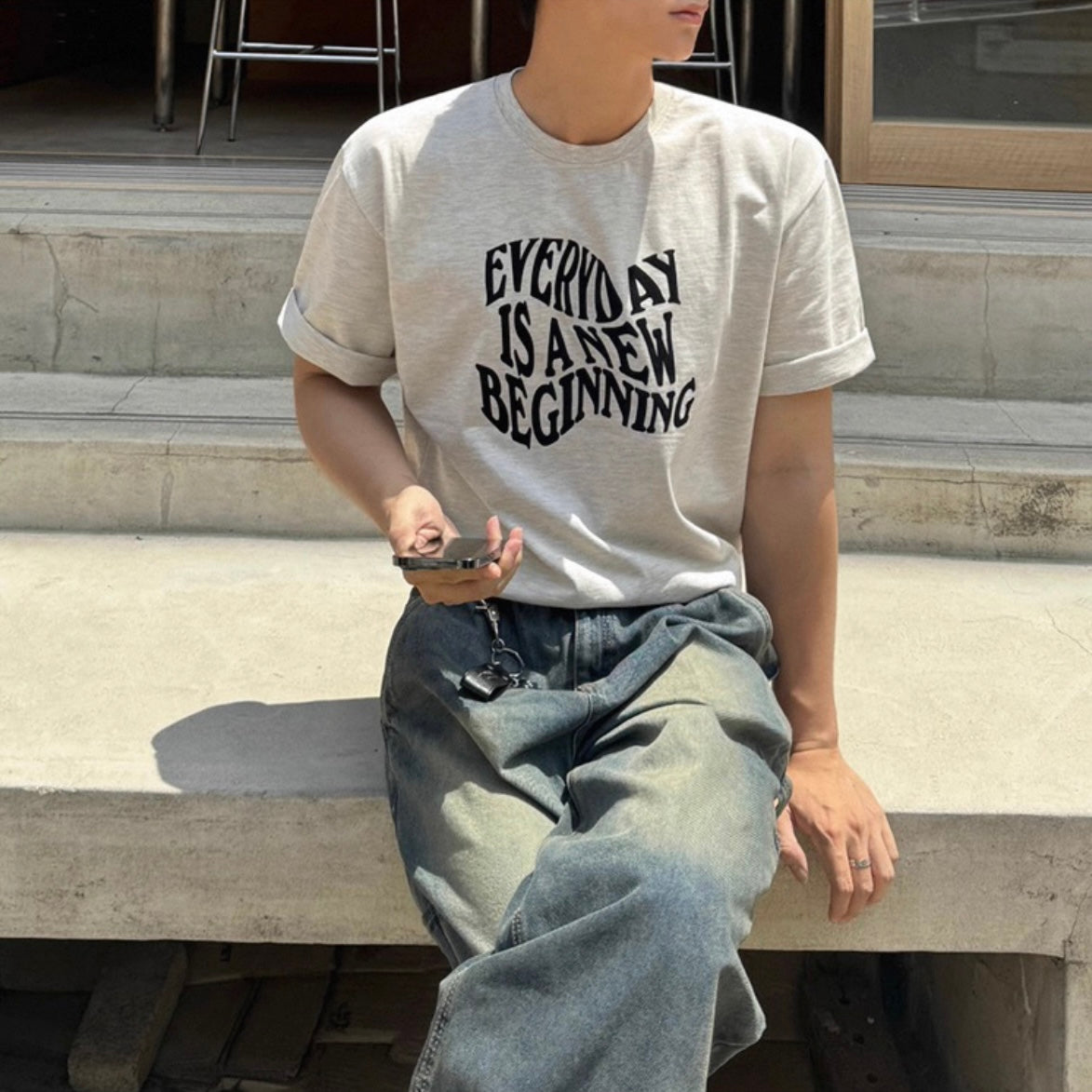 Lettered Summer Tee