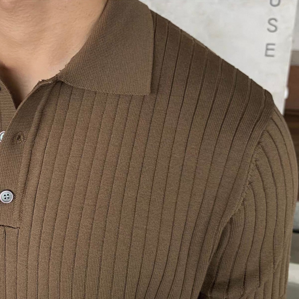 Breezy Stripe Polo
