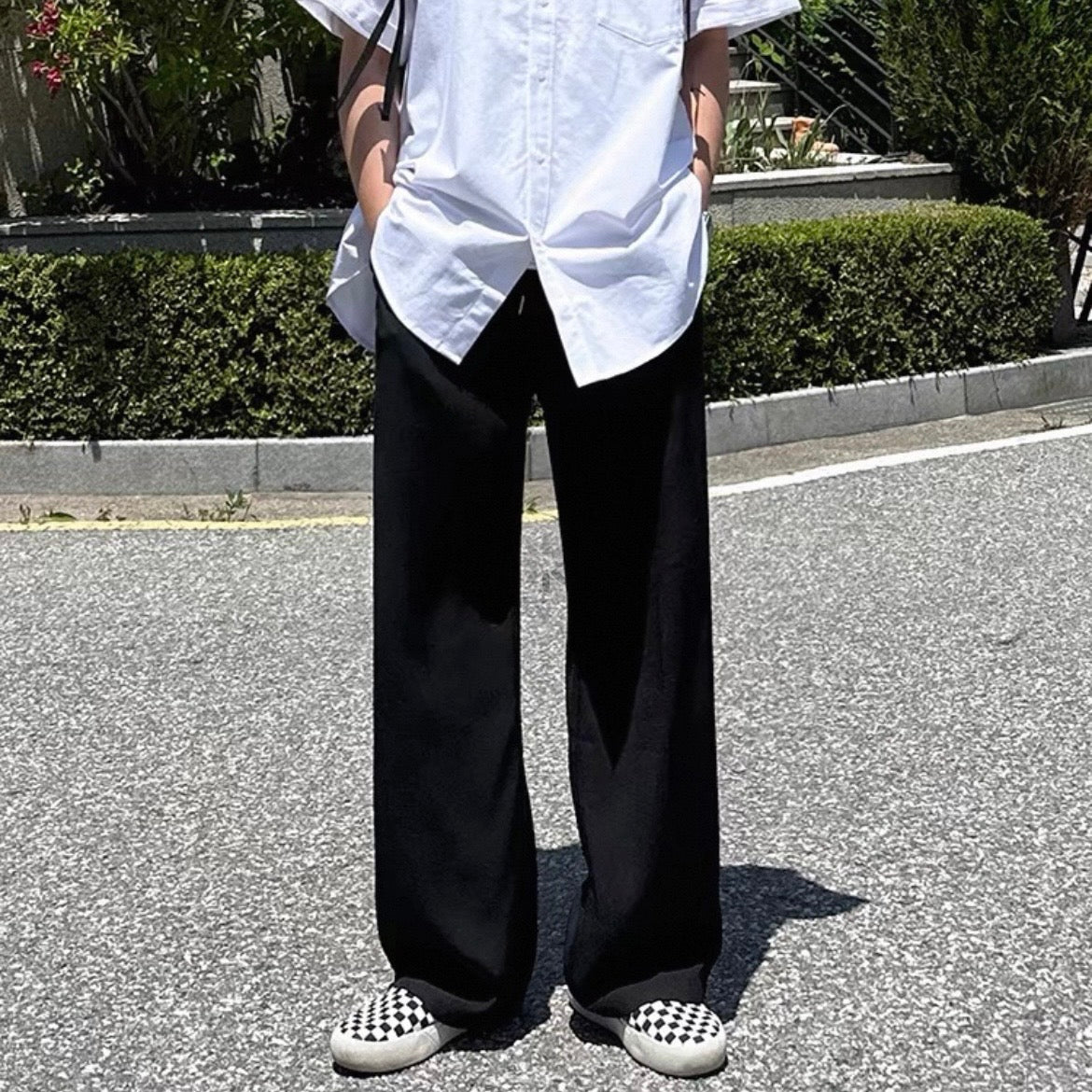 Casual Wide-Legged Pants