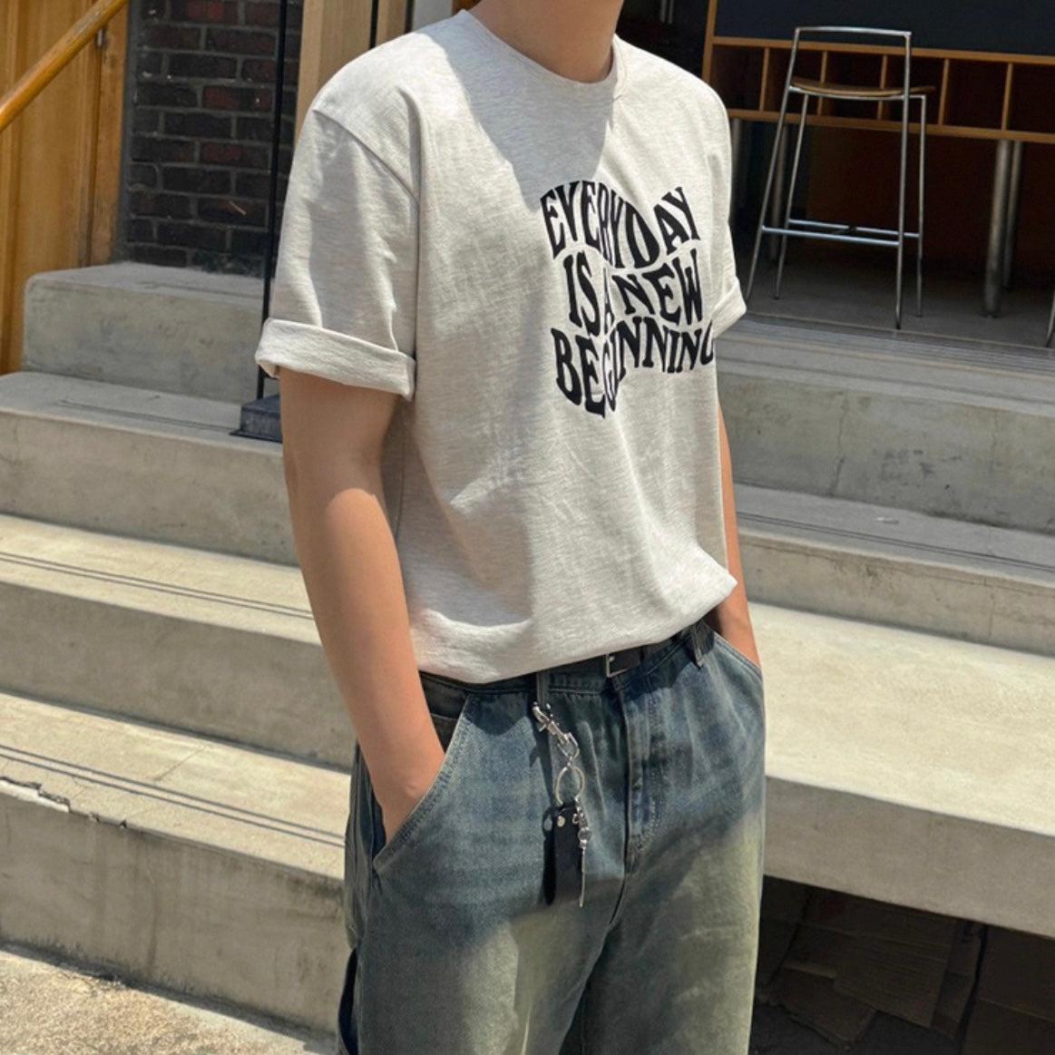 Lettered Summer Tee