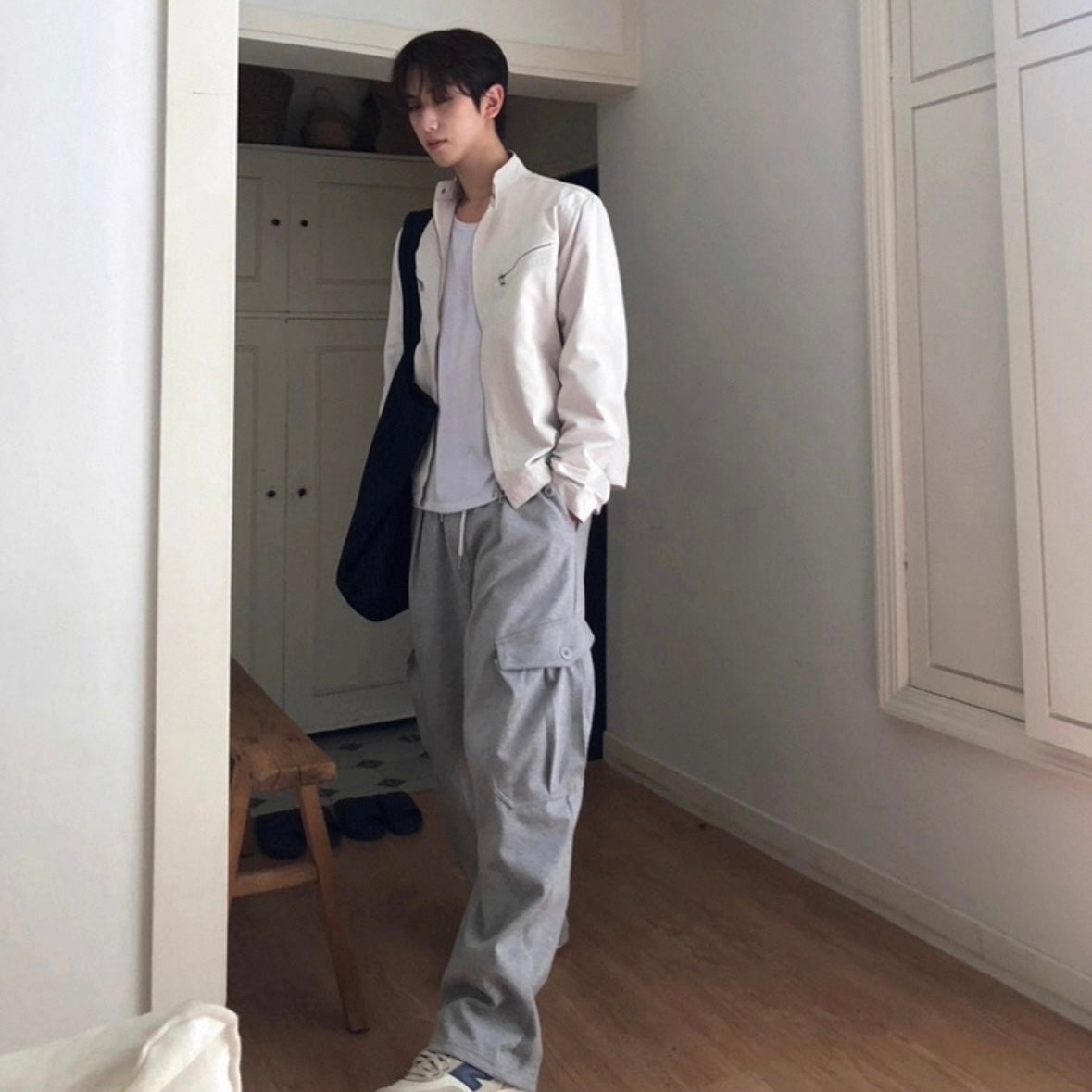 Casual Wide-Leg Pants