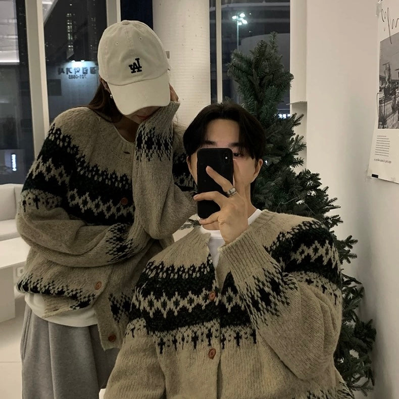 Retro Fair Isle Sweater