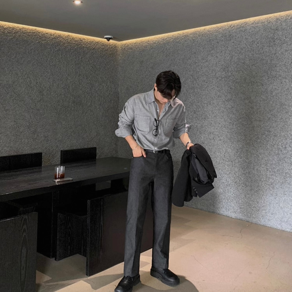 Men's Handsome Stripe Casual Shirt