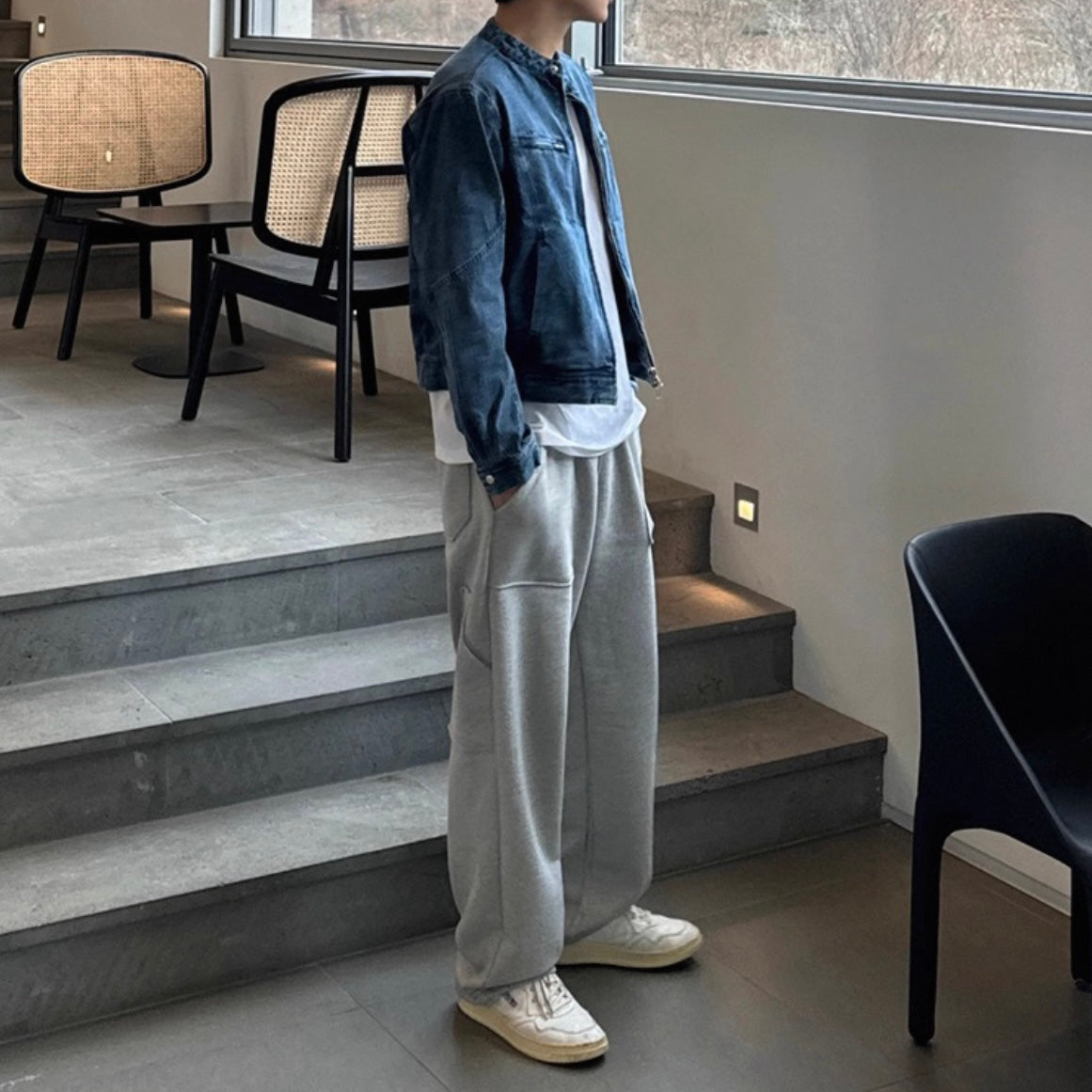 Korean Vintage Denim Jacket