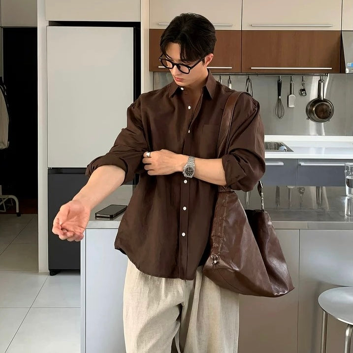 Linen Long Sleeve Shirt