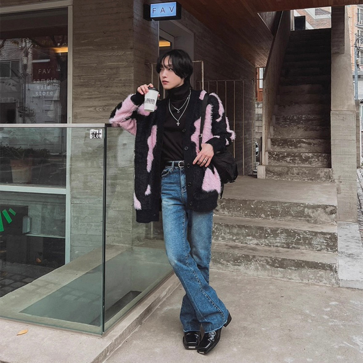 Korean Trend Drag Jeans