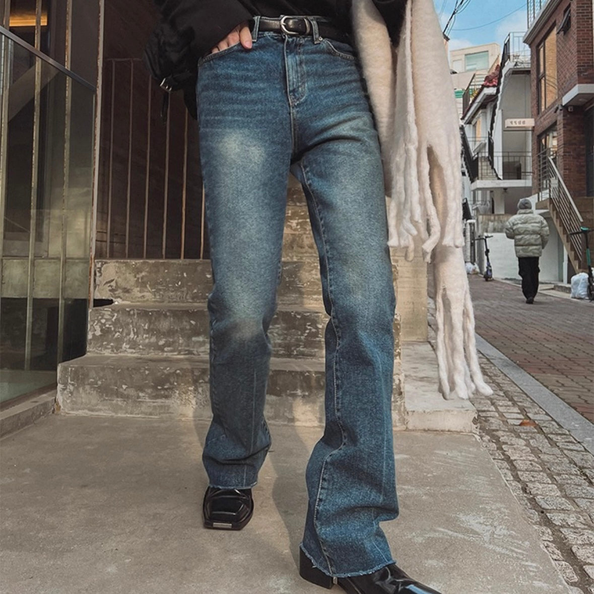 Korean Trend Drag Jeans