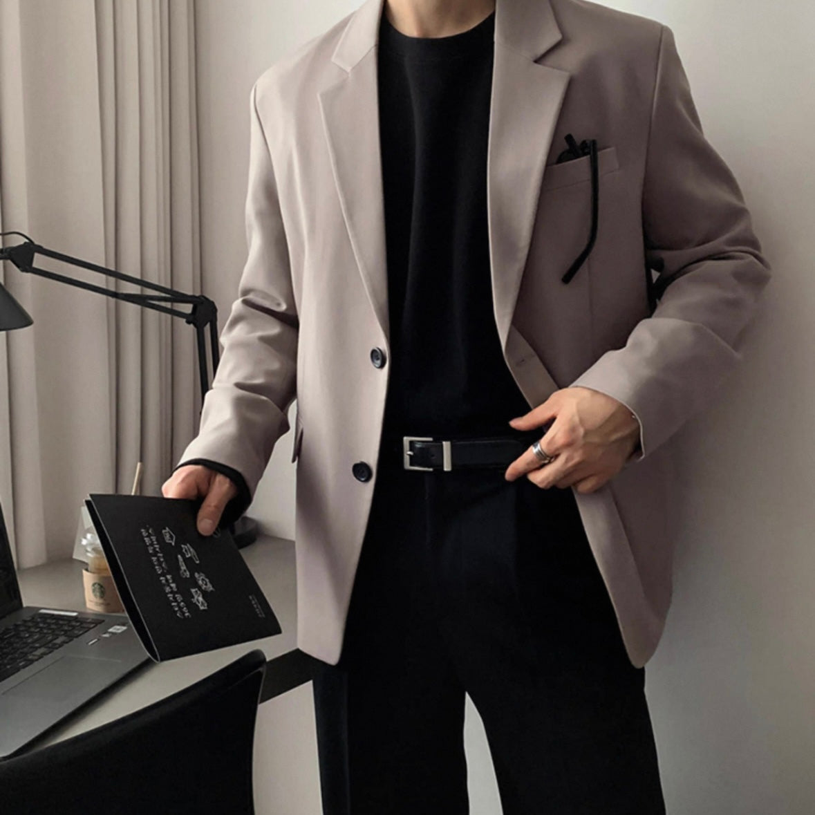 Spring Men's Casual Suit Jackets