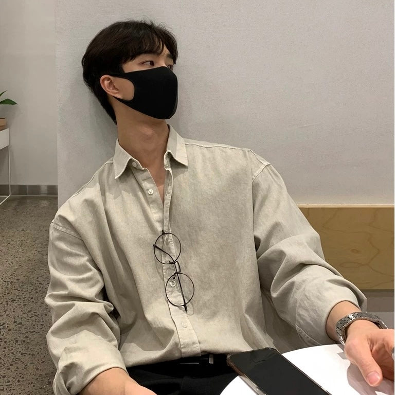 Trendy Long-Sleeve Shirt