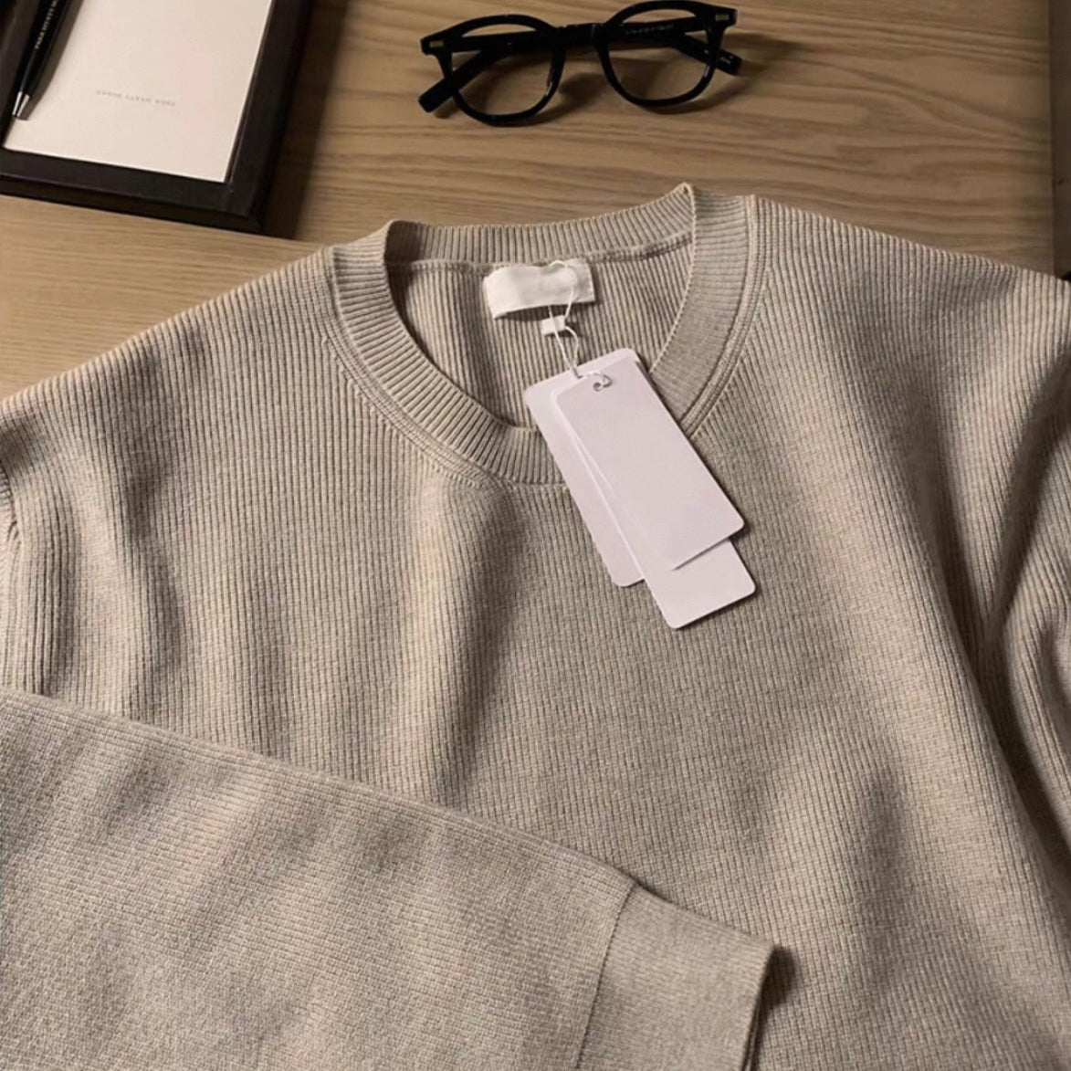 Round Neck Loose Pullover