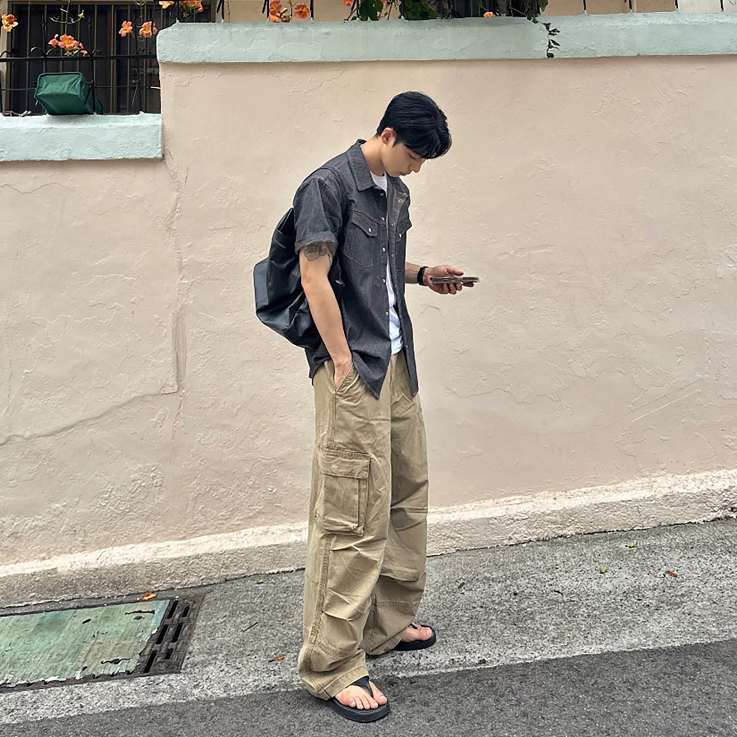 Korean Stylish Denim Shirt