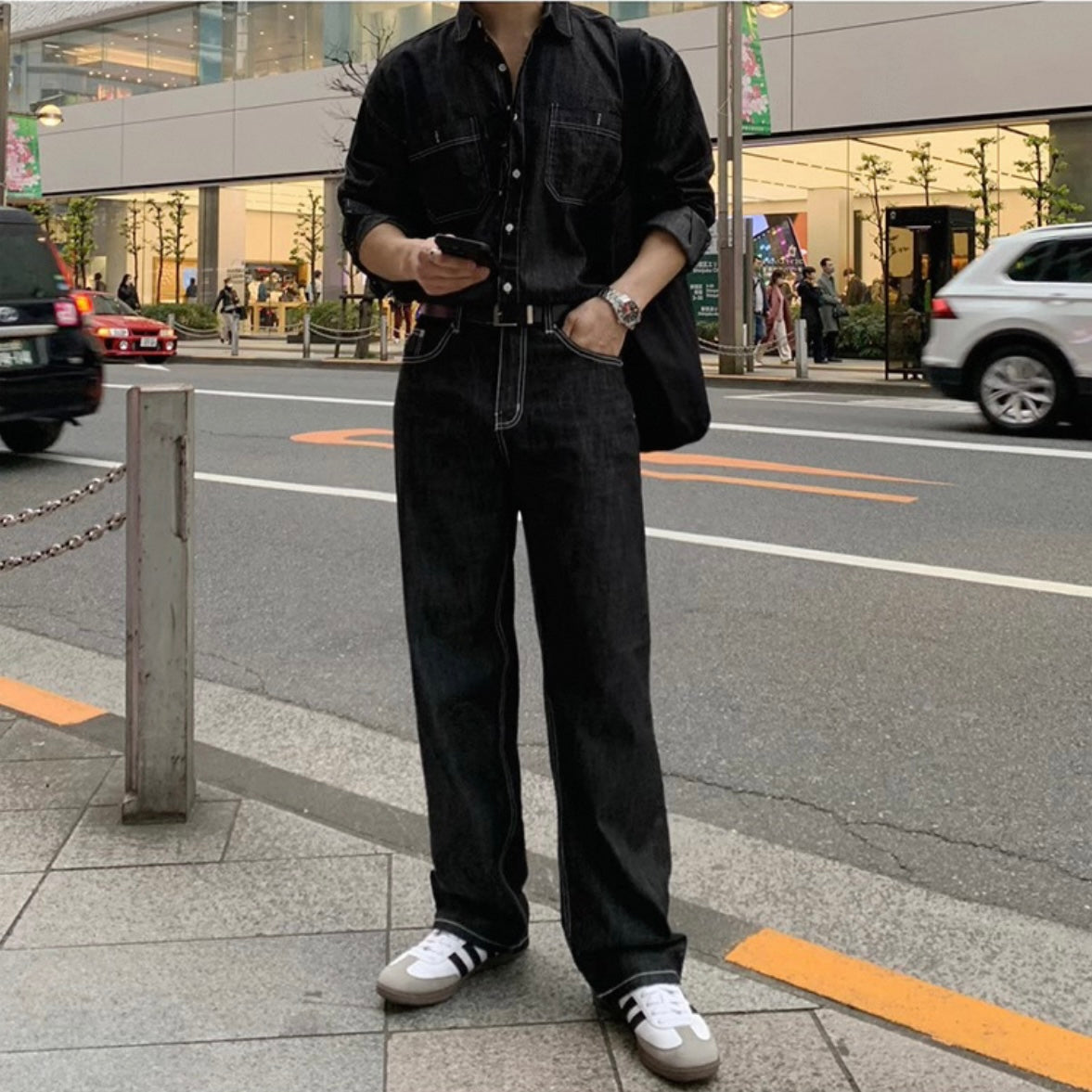 Denim Trendy Loose Shirt