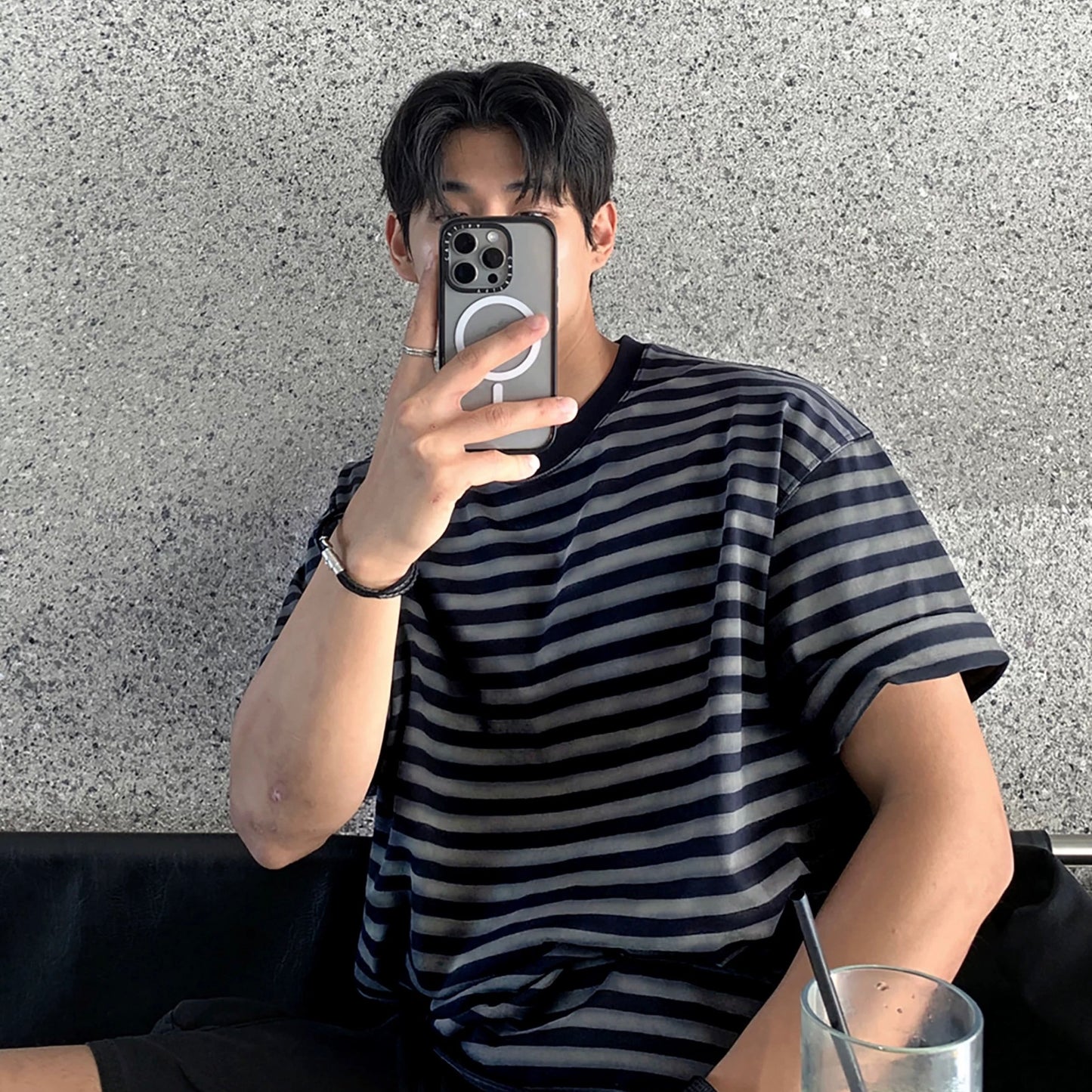 Korean Striped T-Shirt