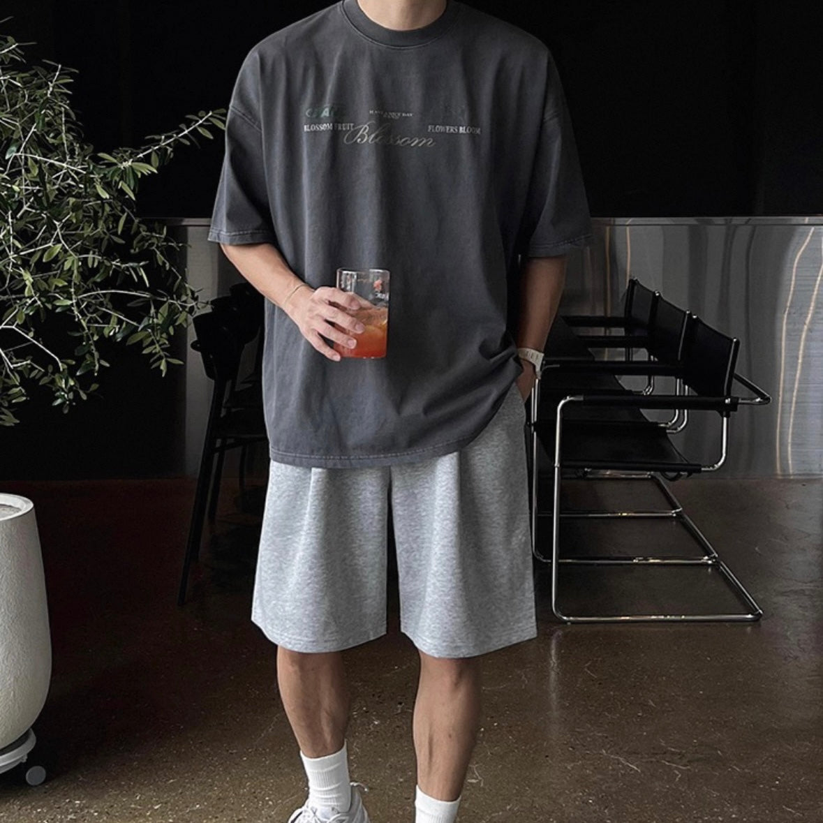Korean Casual Cotton Shorts