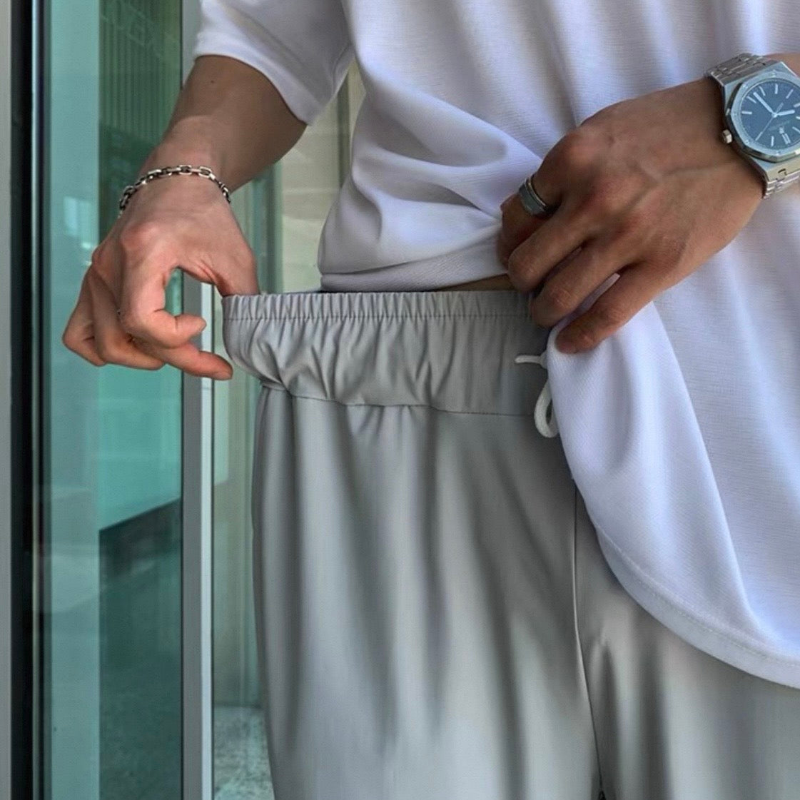 Lightweight Ice Silk Pants