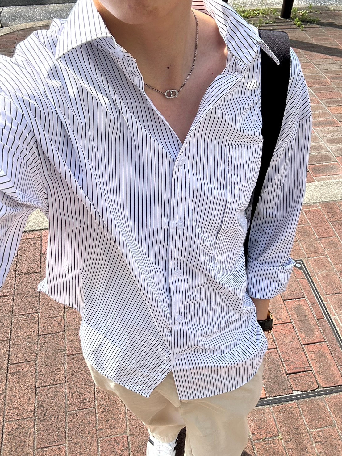 Korean Trend Striped Shirts