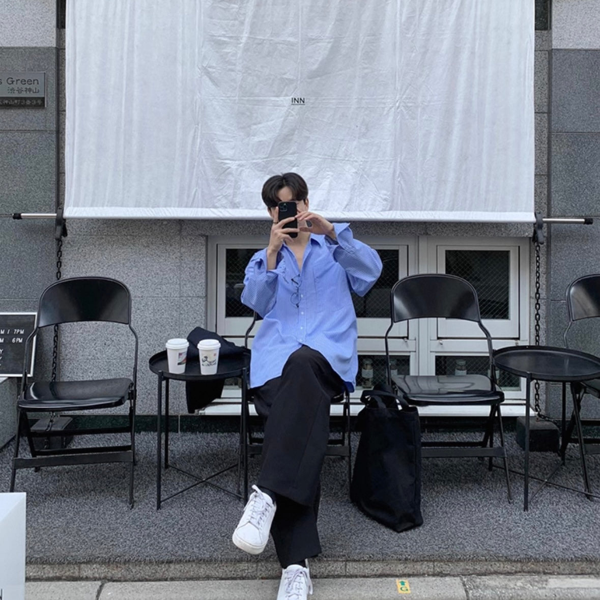 Korean Trend Striped Shirts