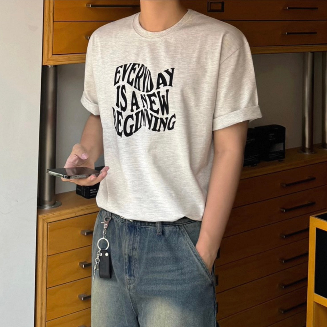 Lettered Summer Tee