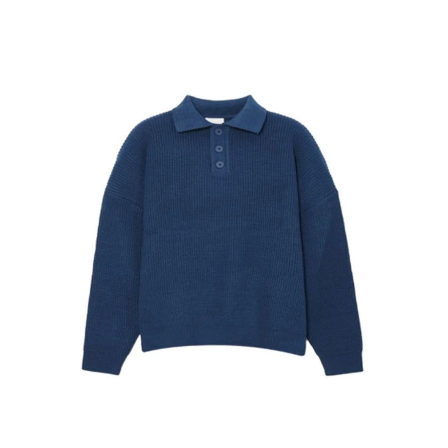 【数量限定】Lapel Stick Sweater