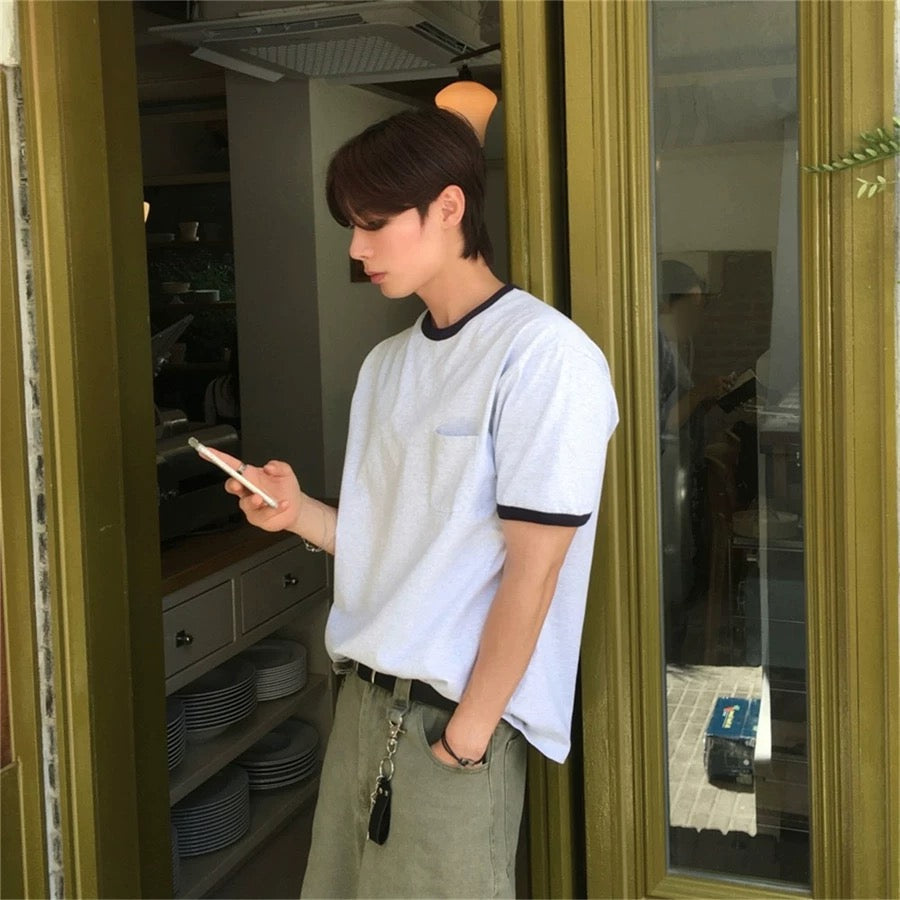 【数量限定】Casual Color Block Tee