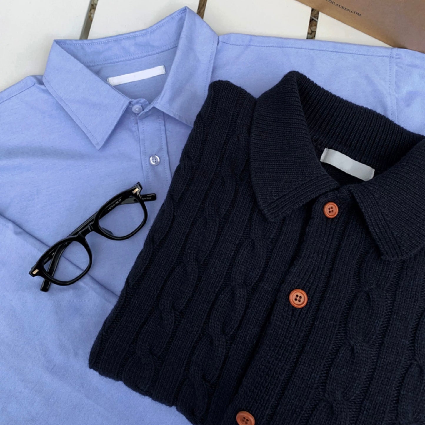 Men's trendy knit cardigan