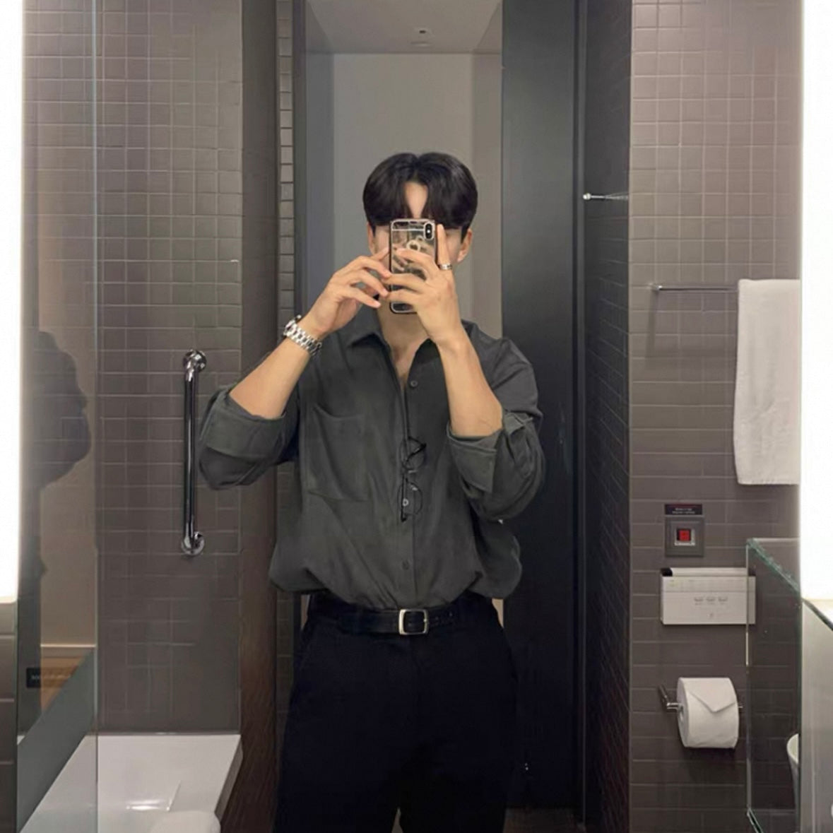 Men's Korean Casual Non-Iron Shirt