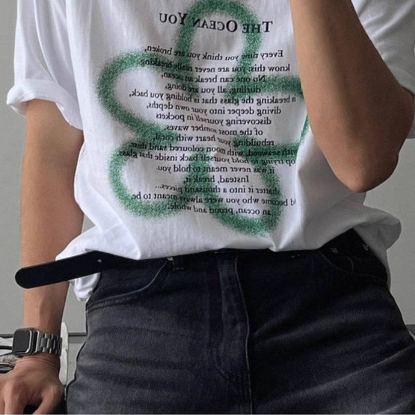 【数量限定】Graffiti Floral T-Shirt