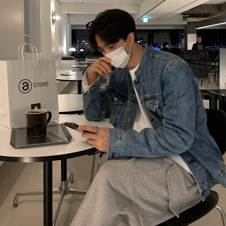 Korean Trend Retro Denim Jacket
