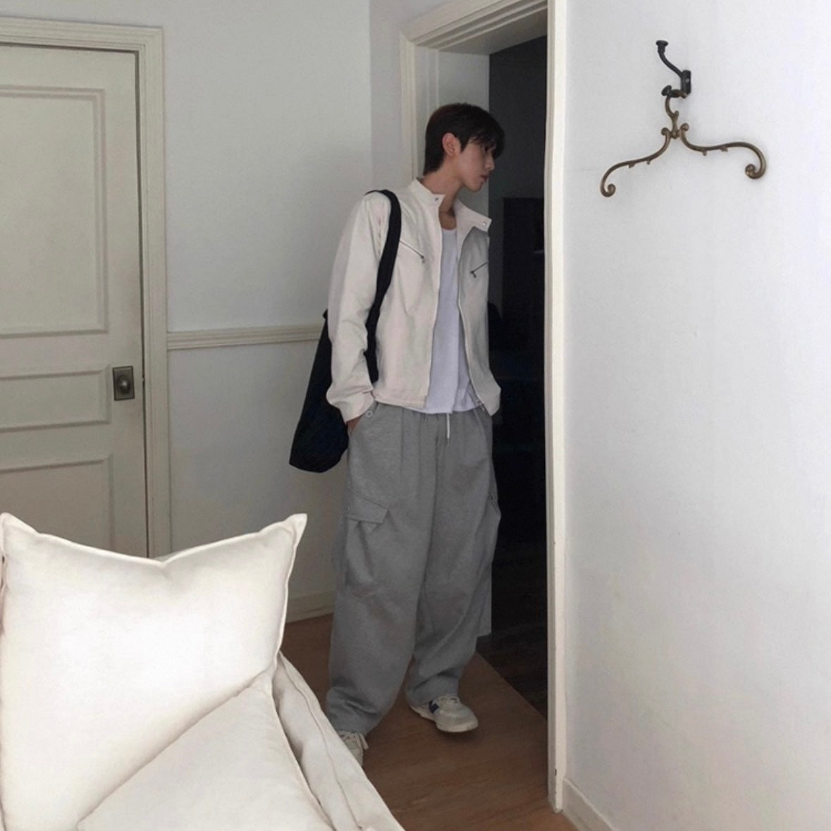 Casual Wide-Leg Pants