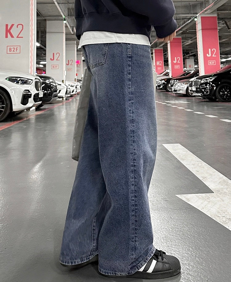 Wide-leg straight