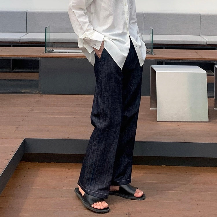 Wide Straight Jeans