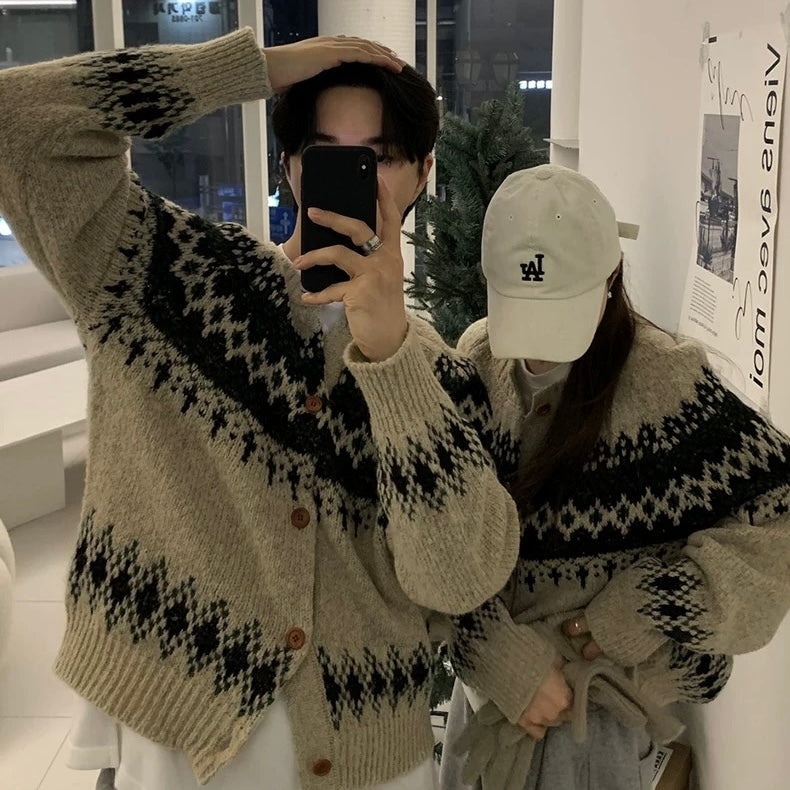 Retro Fair Isle Sweater