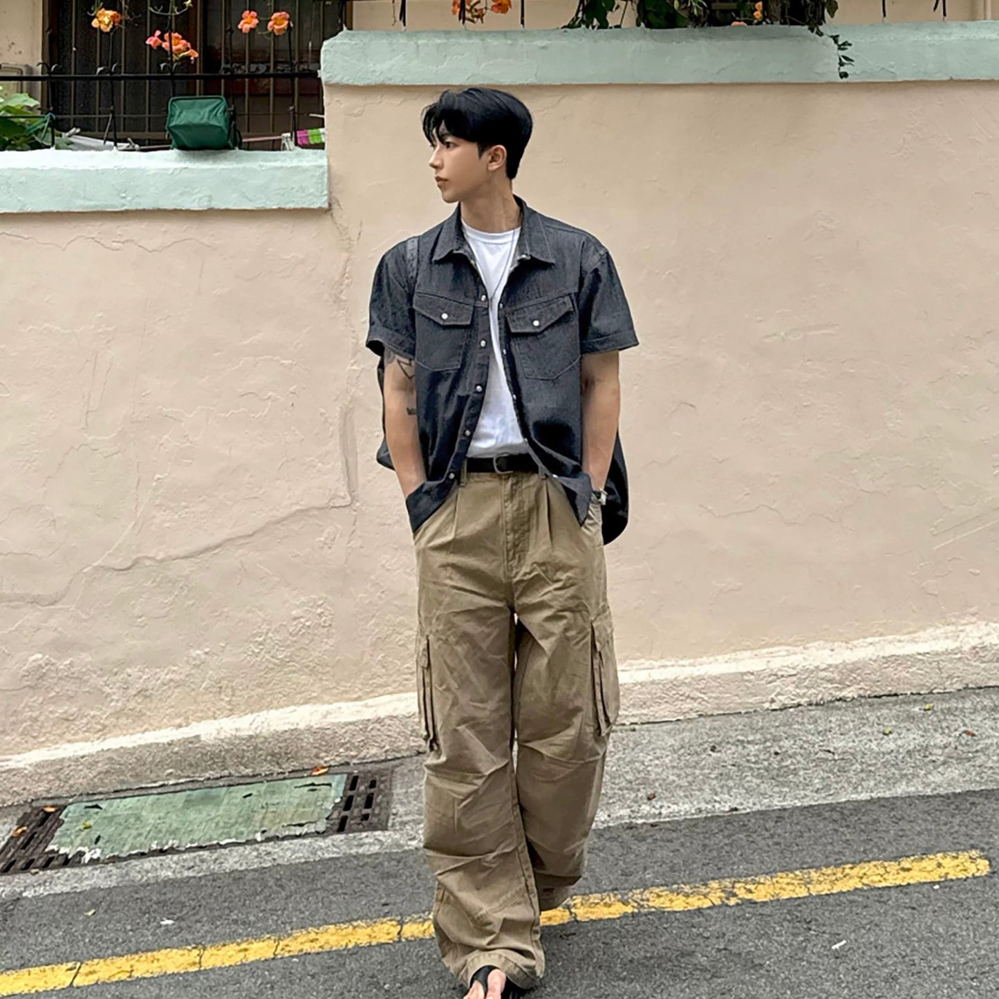 Korean Stylish Denim Shirt