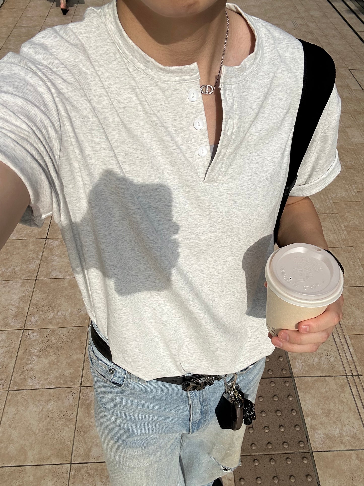 Summer Basic Round Neck Tee