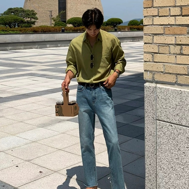 Breeze Green Casual Shirt