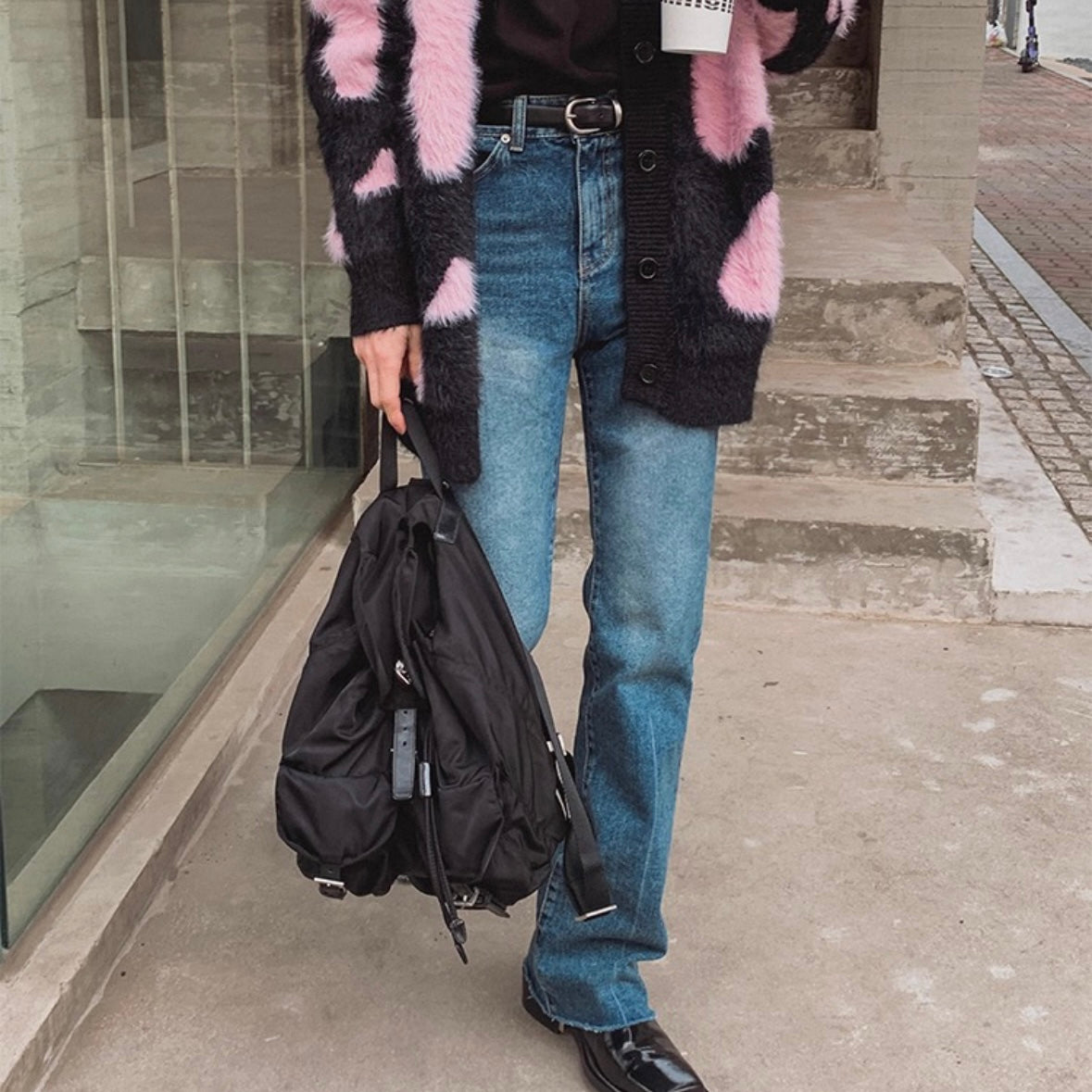 Korean Trend Drag Jeans