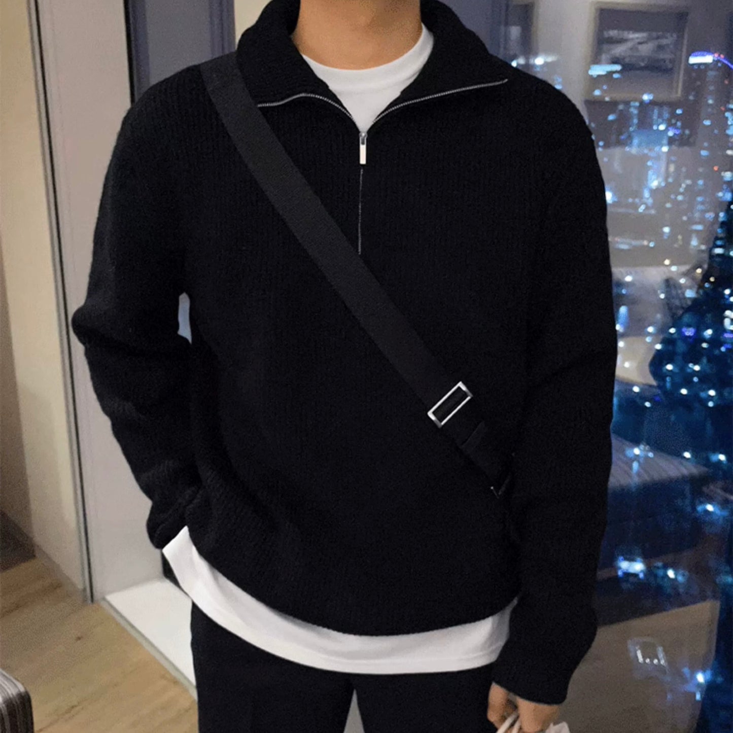 Korean Loose Simple Knit Sweater