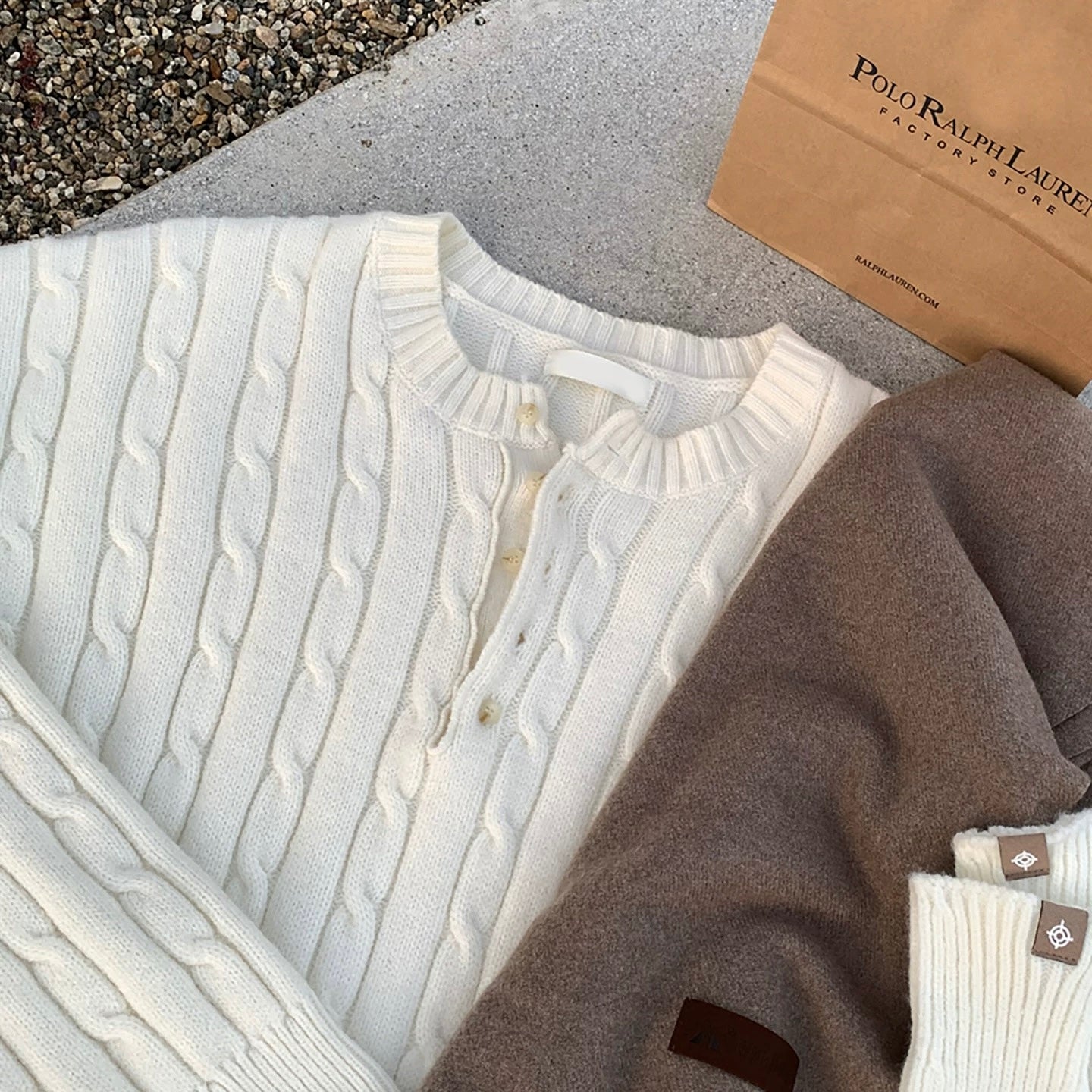Classic Twisted Knit Sweater