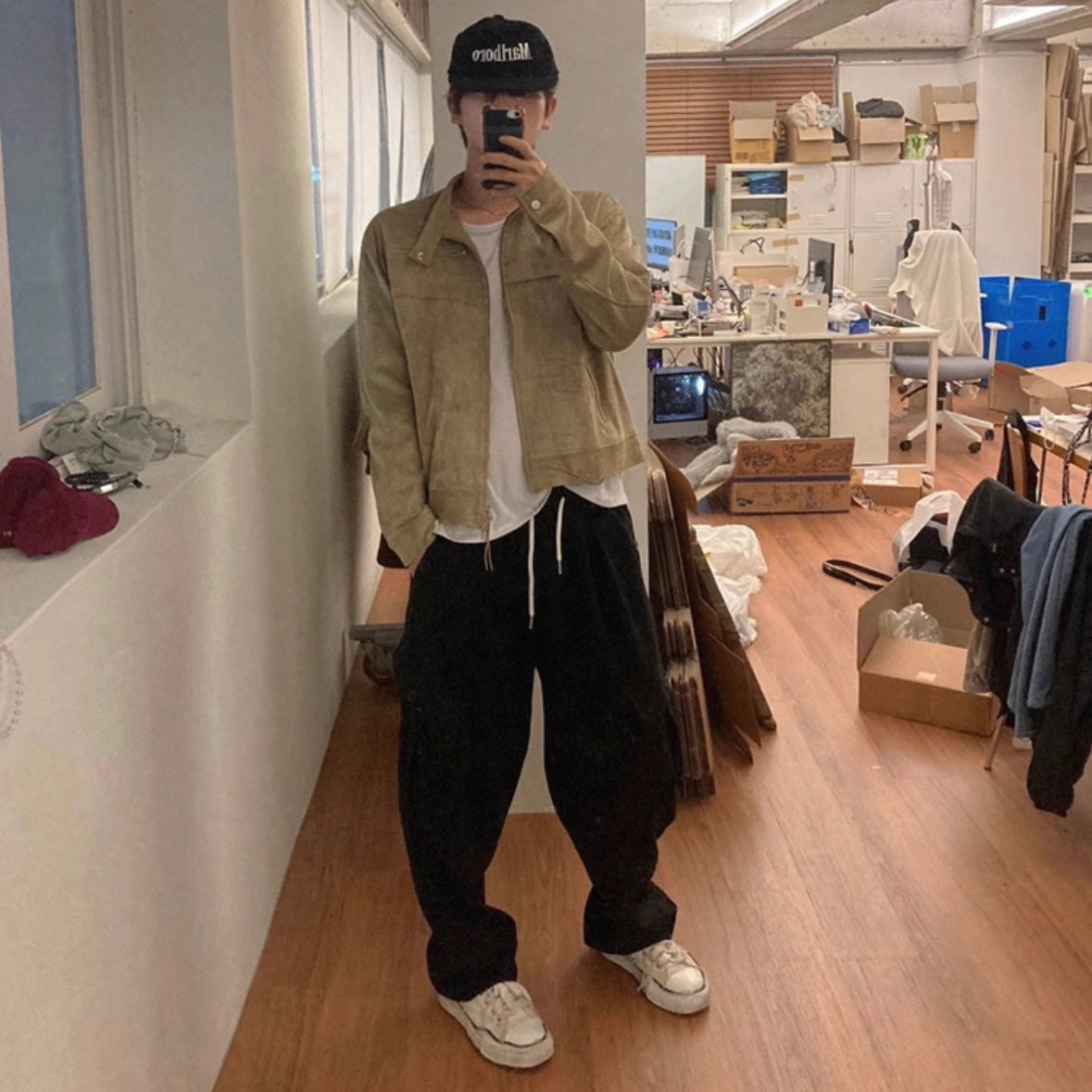 Casual Wide-Leg Pants