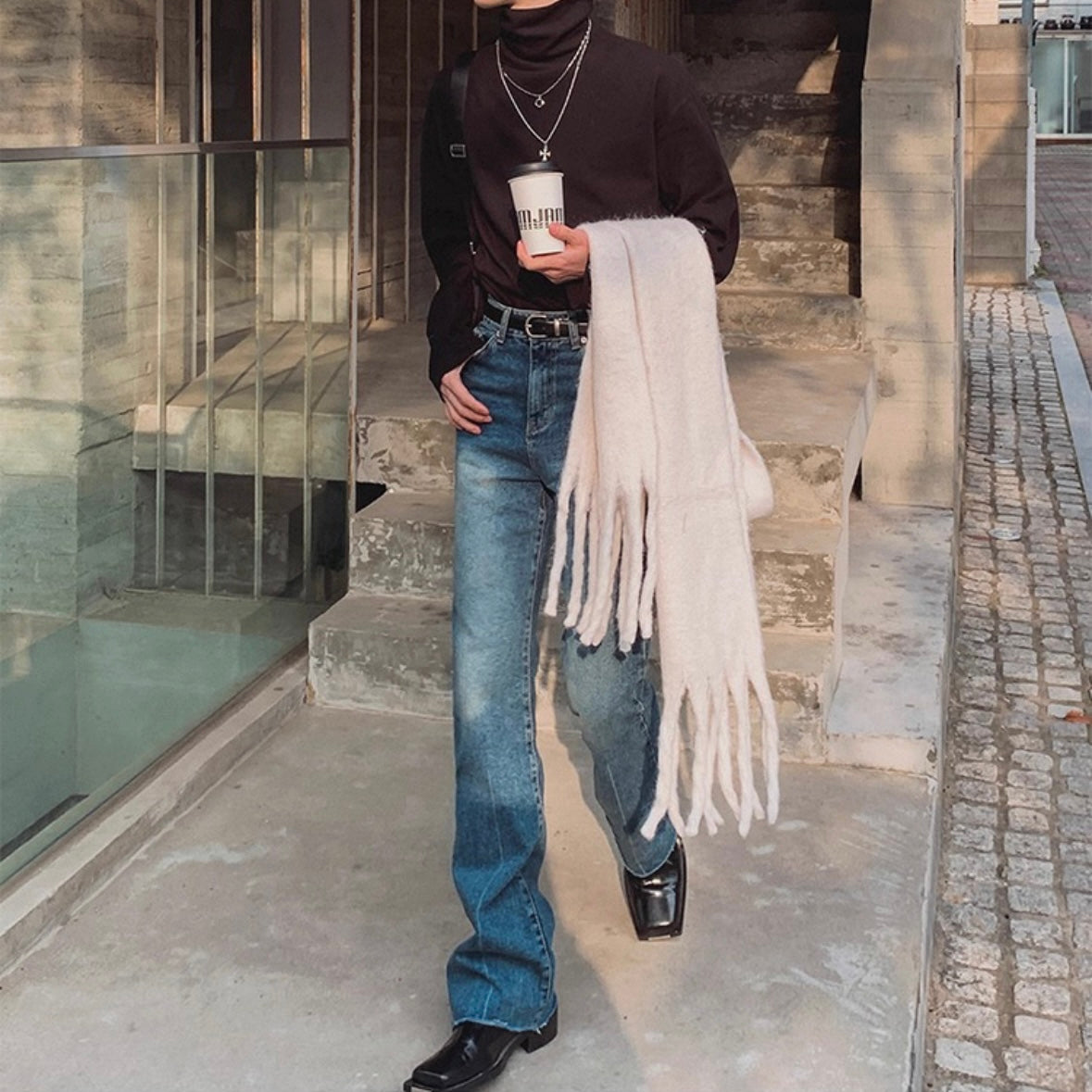 Korean Trend Drag Jeans