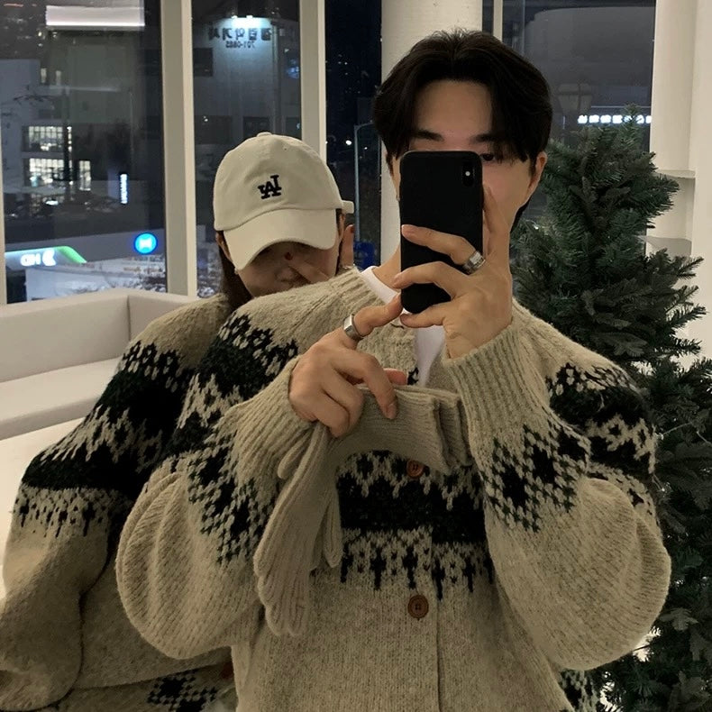 Retro Fair Isle Sweater