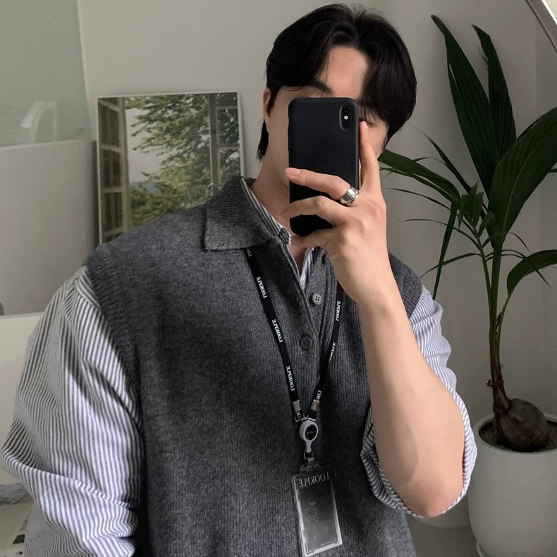 Casual Knit Vest