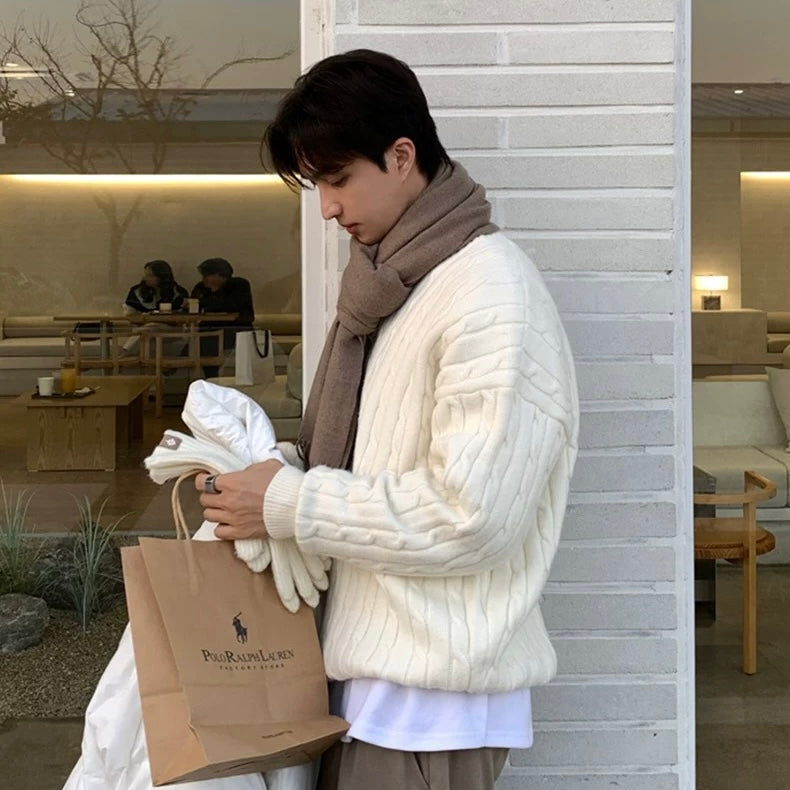 Classic Twisted Knit Sweater