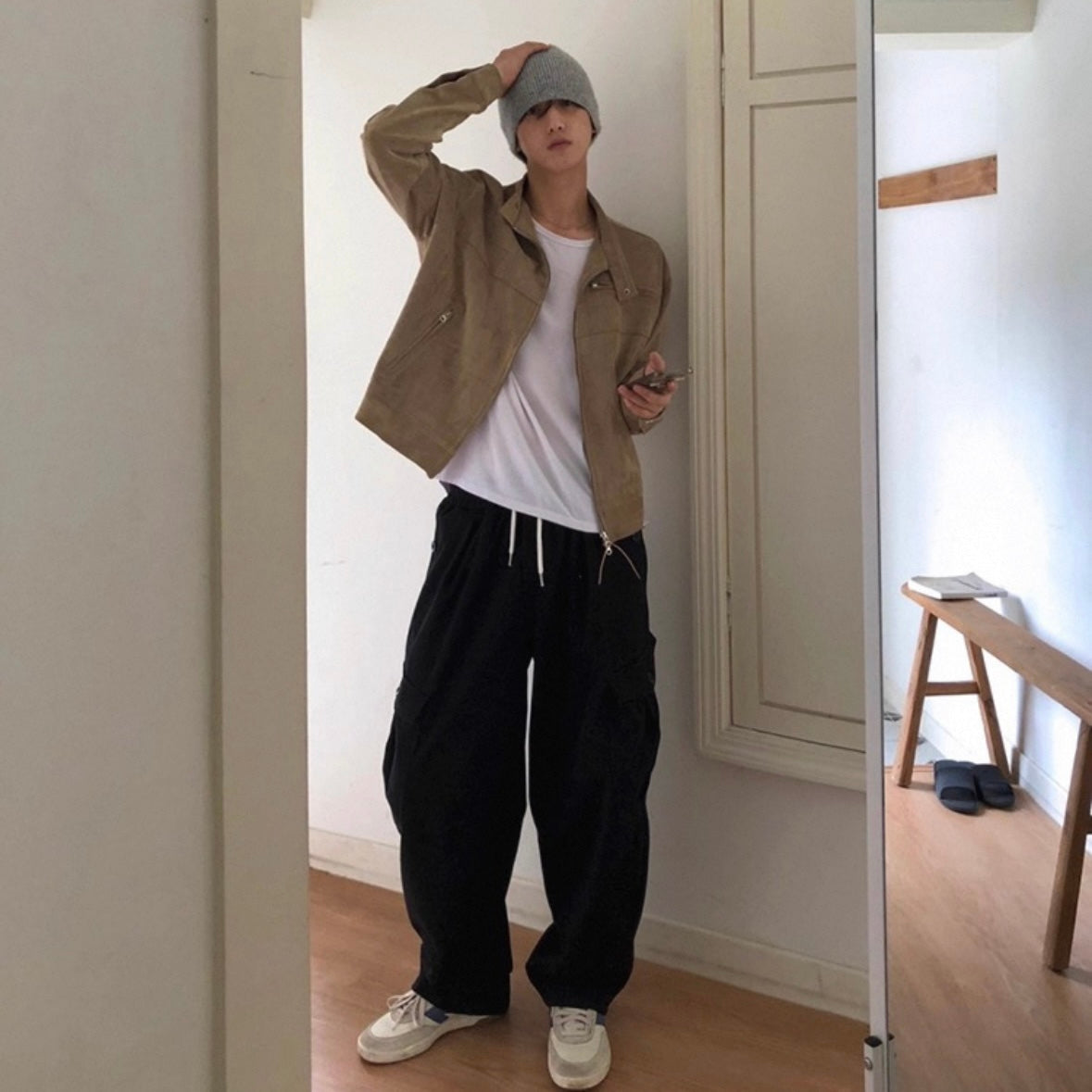 Casual Wide-Leg Pants