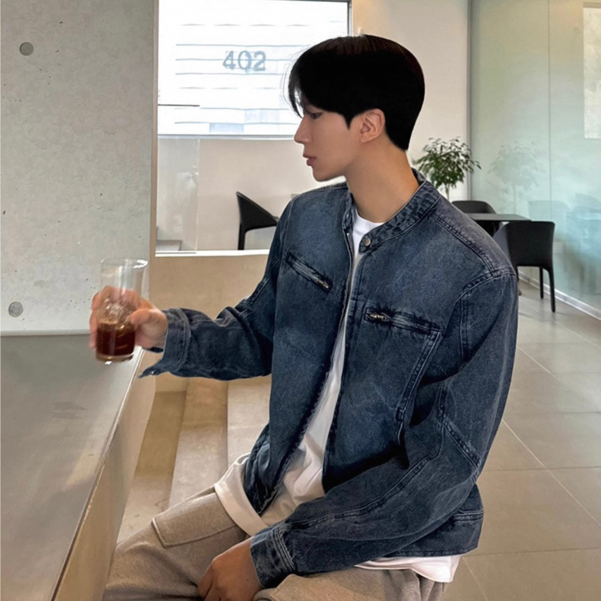 Korean Vintage Denim Jacket