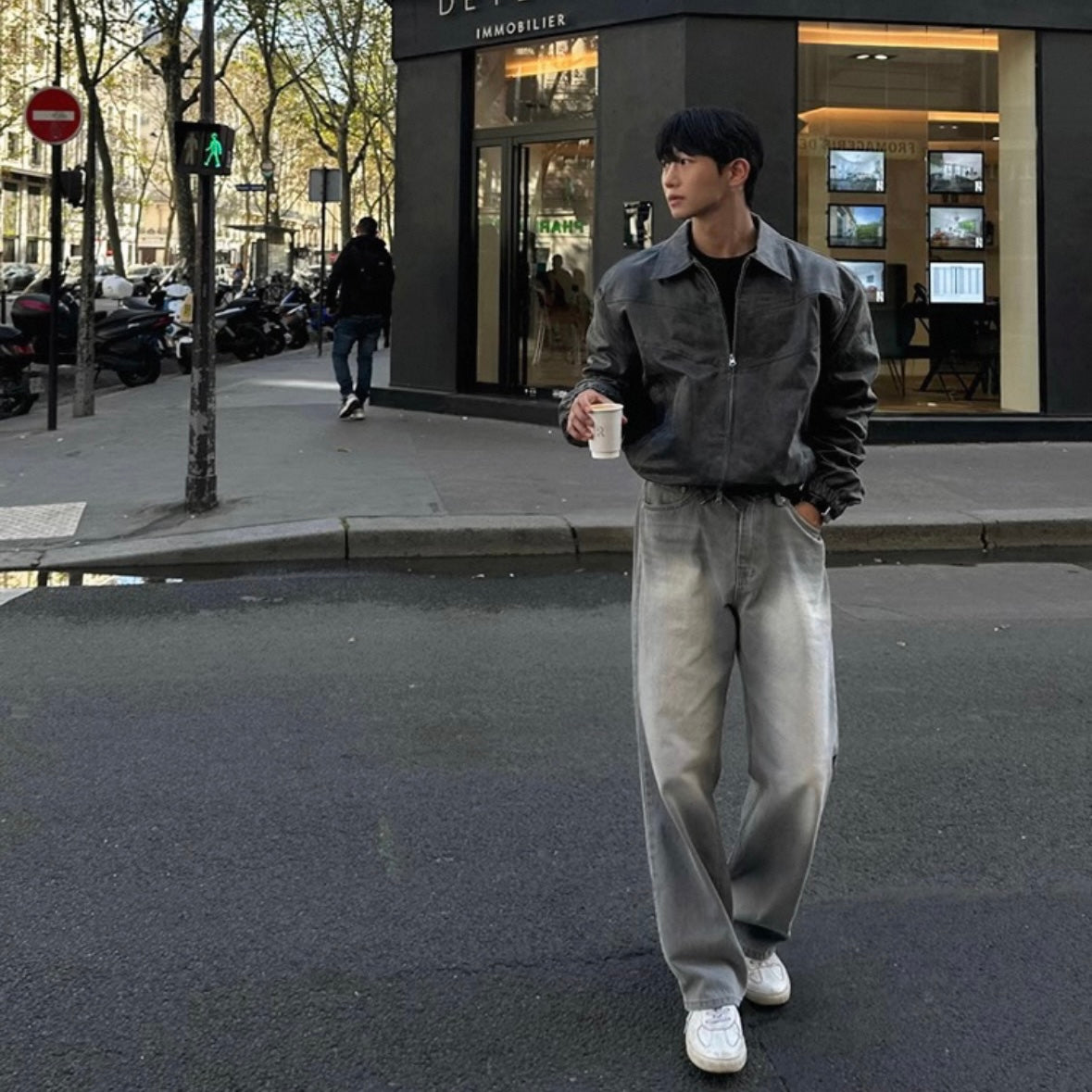 Korean Trend Gangster Jeans