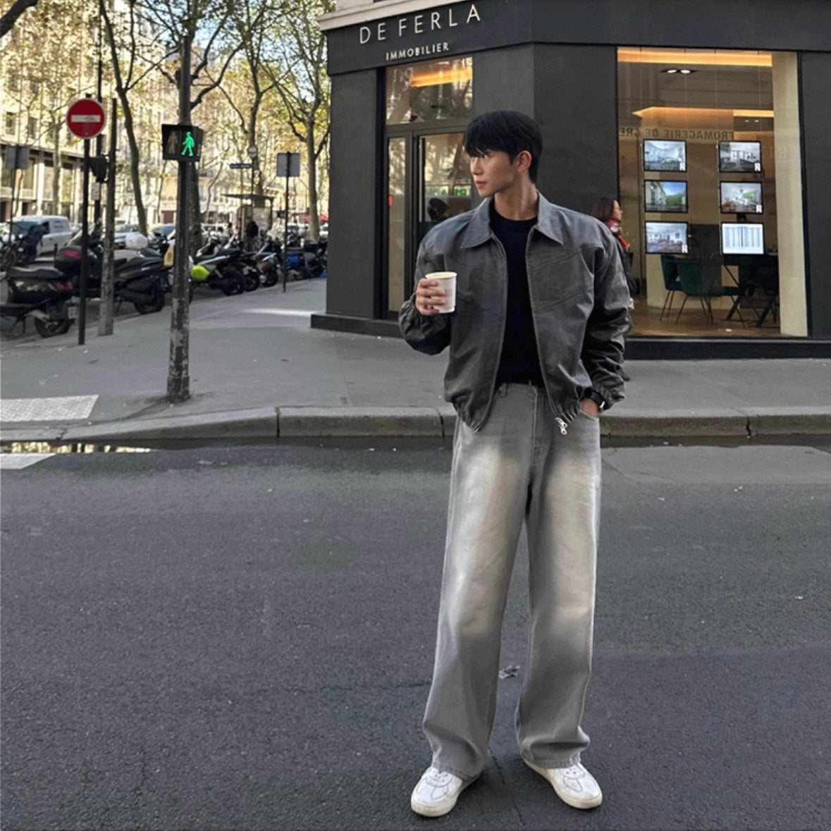 Korean Trend Gangster Jeans