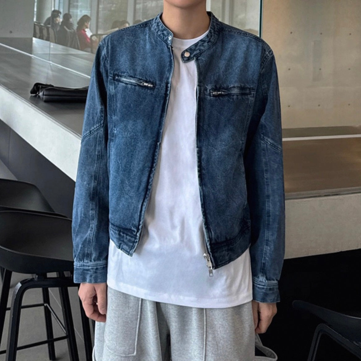 Korean Vintage Denim Jacket
