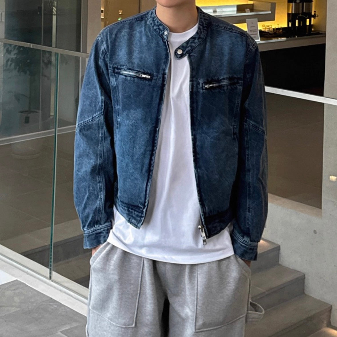 Korean Vintage Denim Jacket